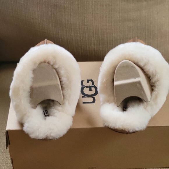 NEW: UGG Women Scuffette Slipper, Chestnut, Size US 9 - Picture 4 of 6